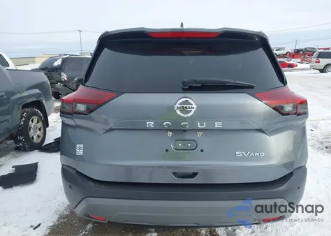 2021 Nissan Rogue Sv Intelligent Awd from USA, damaged, VIN 5N1AT3BB9MC726497